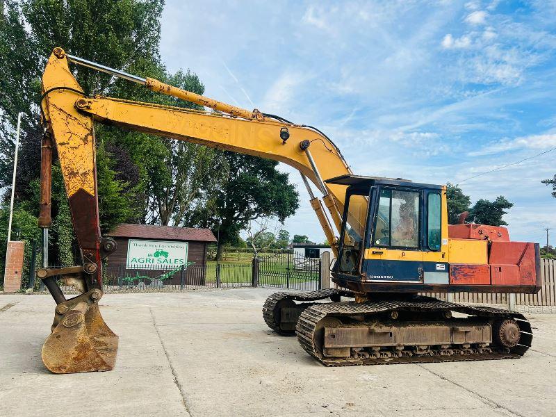 KOMATSU PC210-3 TRACKED EXCAVATOR C/W BUCKET 