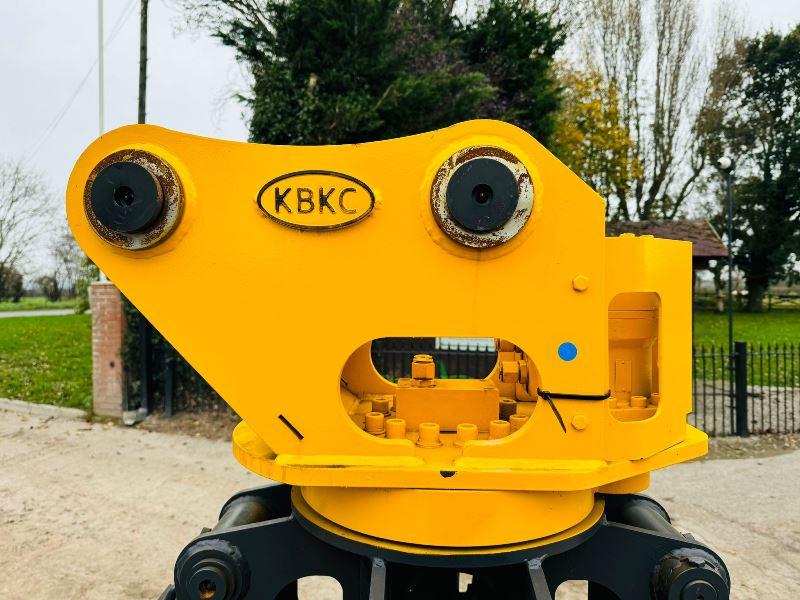 UNUSED KBKC-1500 4 TINE ROTATING SCRAP GRAB *YEAR 2024* TO SUIT EXCAVATOR 