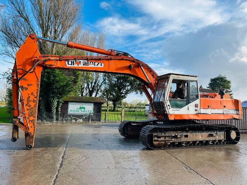 DAEWOO SL280LC-III EXCAVATOR C/W DAEWOO ENGINE *VIDEO*