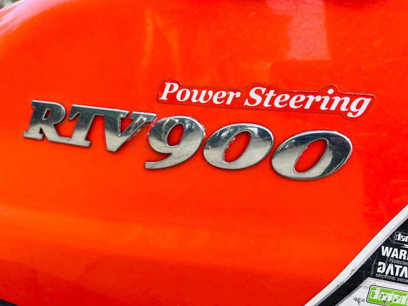 KUBOTA RTV900 4WD UTV *ROAD REGISTERED, YEAR 2011* C/W POWER STEERING *VIDEO*
