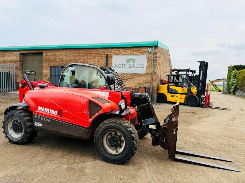 MANITOU MT625H COMFORT TELEHANDLER*YEAR 2015*C/W PALLET TINES*VIDEO*