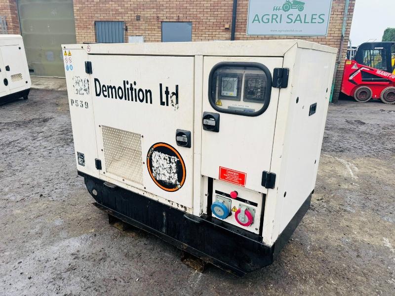 FG WILSON XD20P2 20 KVA GENERATOR*SPARES AND REPAIRS*VIDEO*