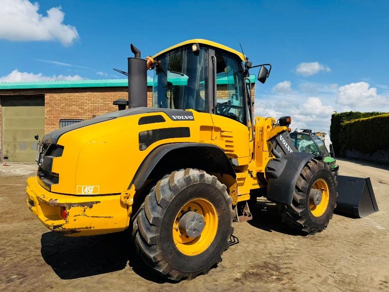 VOLVO L45F-TP LOADING SHOVEL*C/W BUCKET*YEAR 2010*VIDEO*