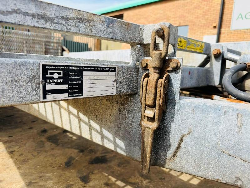 DOUBLE AXLE TILTING BED TRAILER*VIDEO*