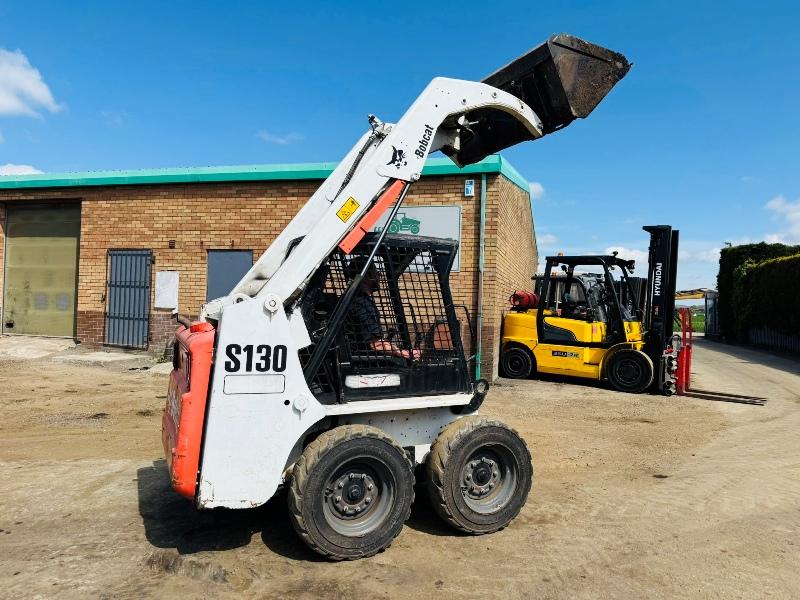 BOBCAT S130 SKIDSTEER*YEAR 2013*1800 HOURS*VIDEO*