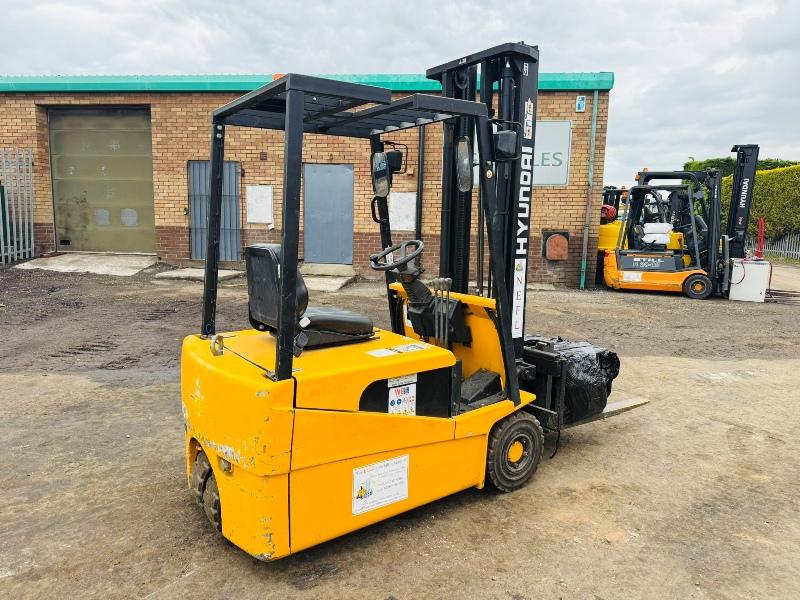 HYUNDAI HBF 15T ELECTRIC FORKLIFT*C/W CHARGER*VIDEO*