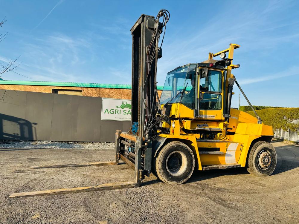KALMAR DCE 100-6 2 STAGE MAST FORKLIFT *YEAR 2009*VIDEO*