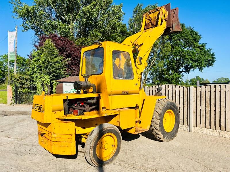 BRAY A4500 LOADING SHOVEL C/W BUCKET *NO BREAKS*