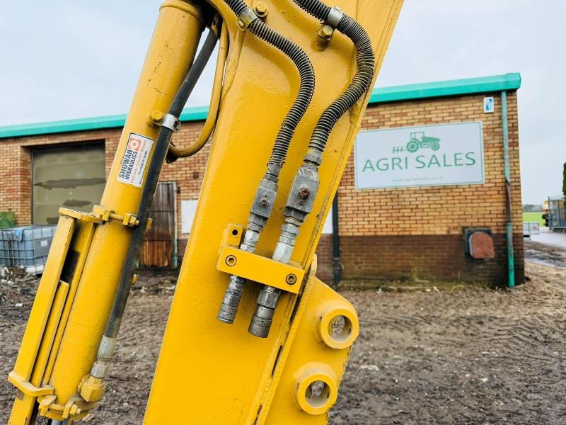 CATERPILLAR 305E EXCAVATOR*C/W GRAPPLE*YEAR 2014*5843 HOURS*VIDEO*