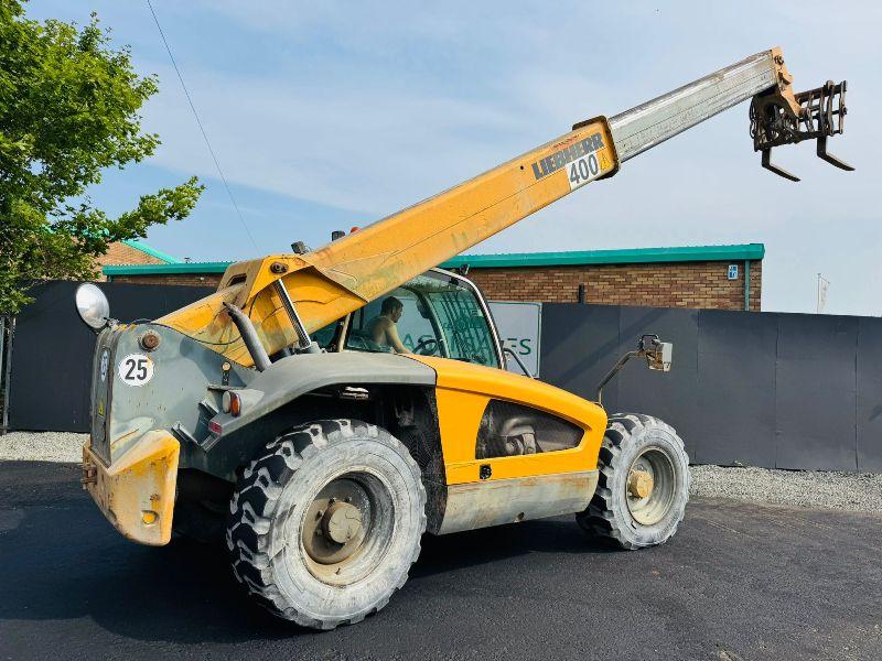 LIEBHERR 435-10 TURBO TELEHANDLER*C/W PALLET TINES*VIDEO*