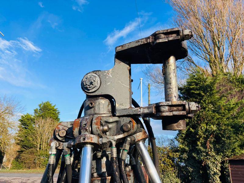 TEREX/FUCHS HDMS 5 TINE ROATING SCRAP GRAB *YEAR 2018, TO SUIT 32 TON* VIDEO*