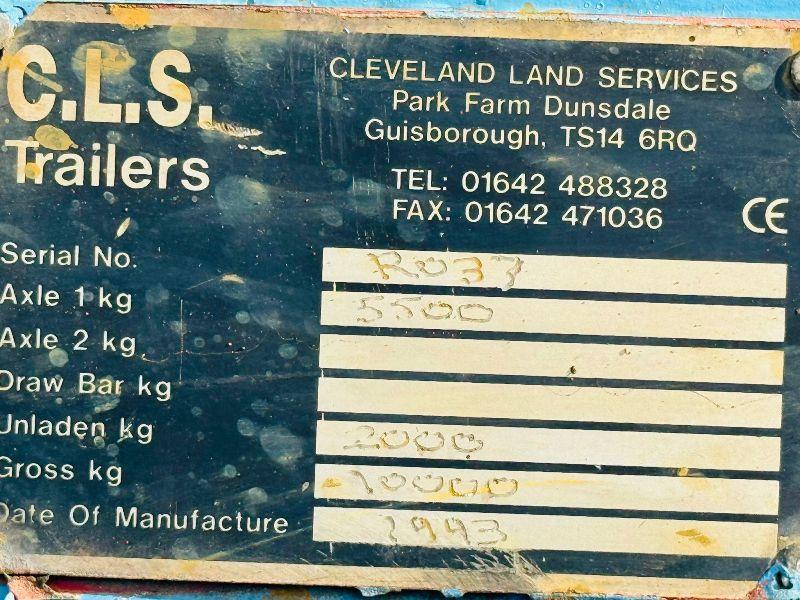 20FT BY 8FT MARSTON AGRICULTURAL TRAILER*CHOICE OF 7*TWIN AXLE*VIDEO*
