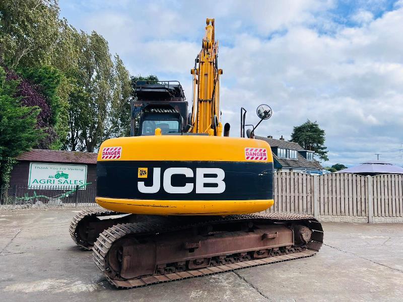 JCB JS220 TRACKED EXCAVATOR *4737 HOURS* C/W QUICK HITCH & ROTATING SELECTOR GRAB *VIDEO*