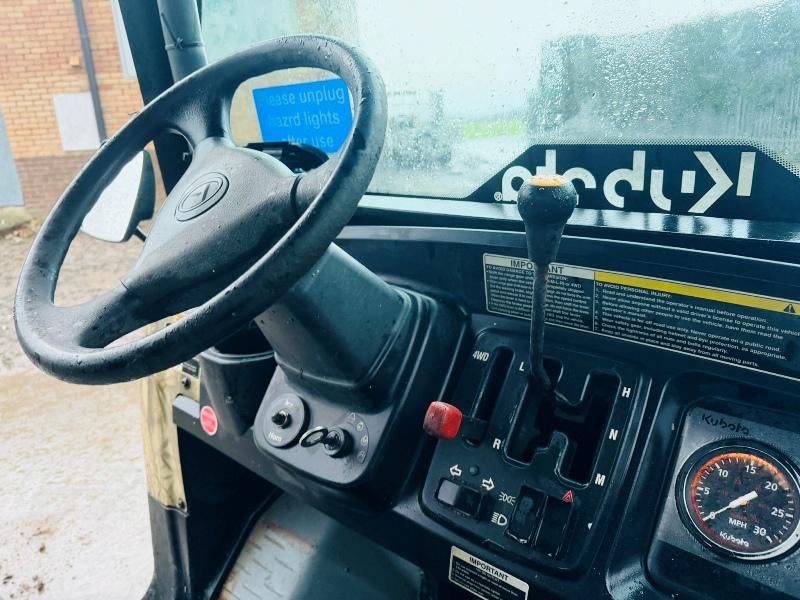 KUBOTA RTV 1140 CPX* C/W HYDRAULIC TIP*YEAR 2014*VIDEO*