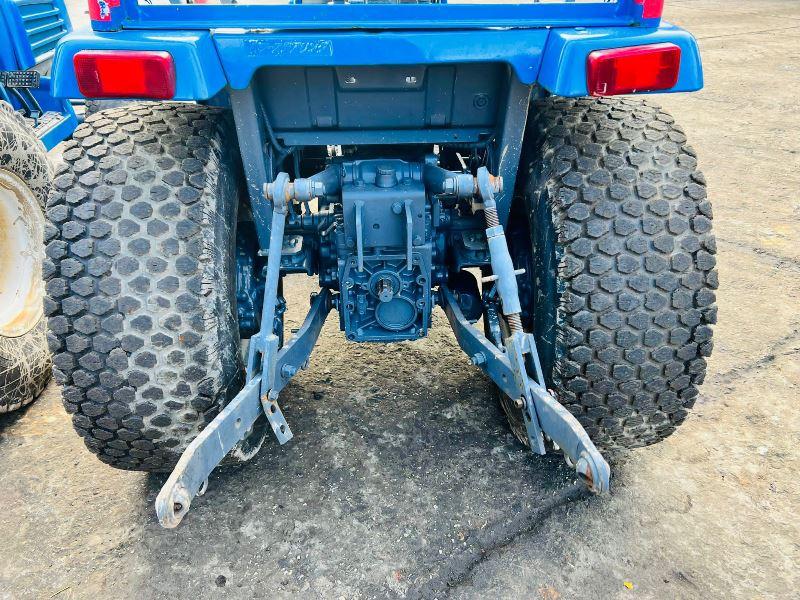 ISEKI TF17F 4WD COMPACT TRACTOR * CHOICE OF TWO *VIDEO* 