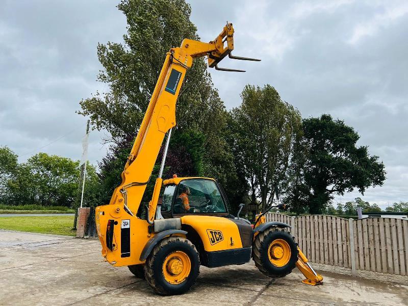JCB 535-125 4WD TELEHANDLER * 12 METER REACH, 3723 HOURS * C/W PALLET TINES *VIDEO*