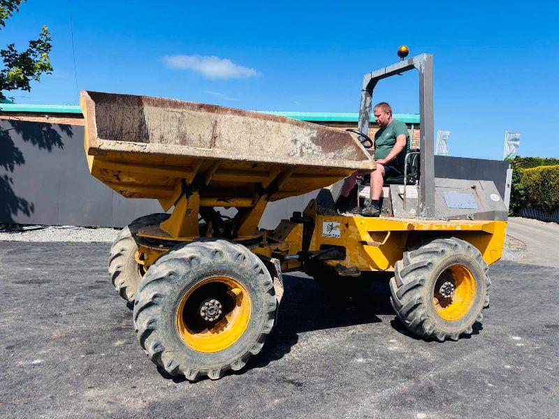 BENFORD 6 TONNE SWIVLE TIP DUMPER*C/W PERKINS ENGINE*VIDEO*