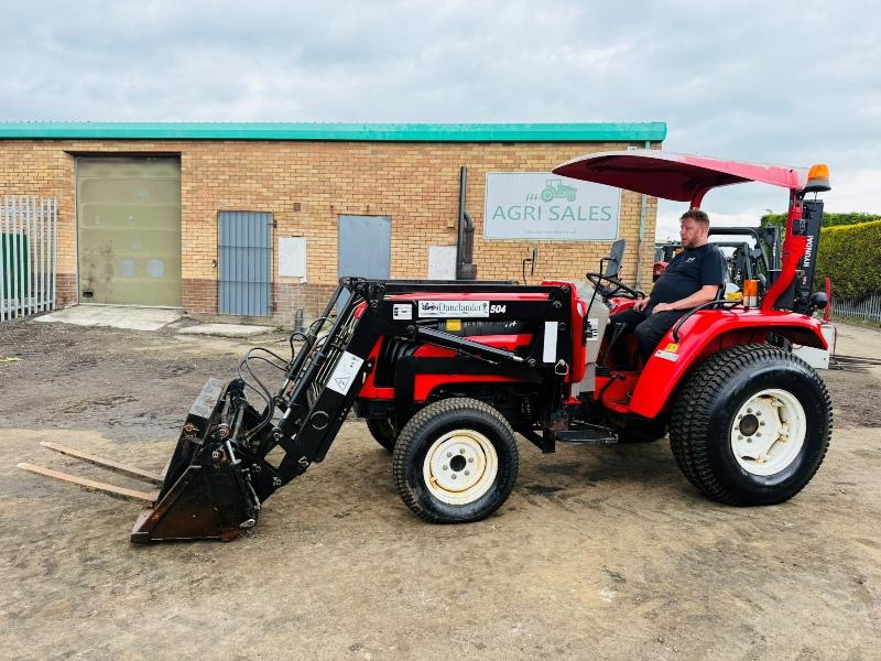 FOTON ESTATE 5500+4 4WD TRACTOR*C/W FRONT LOADER & TINES*176 HOURS*VIDEO*