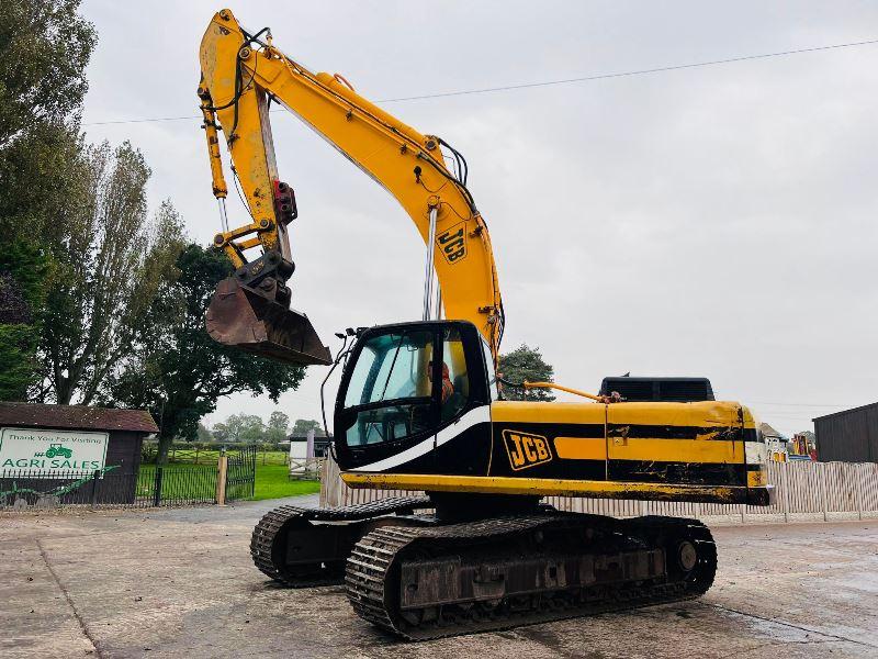 JCB JS330 TRACKED EXCAVATOR C/W QUICK HITCH AND BUCKET *VIDEO*