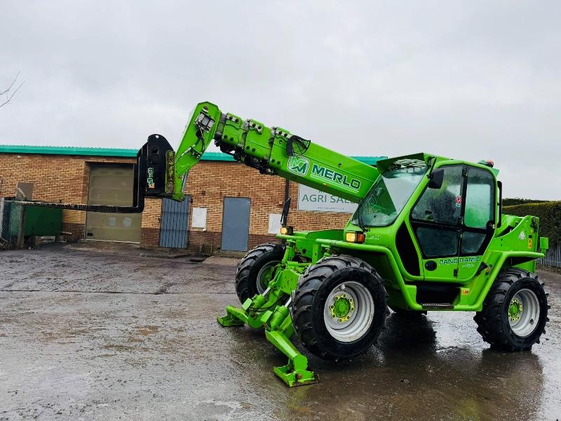 MERLO P40.17 TELEHANDLER*C/W PALLET TINES*YEAR 2015*VIDEO*