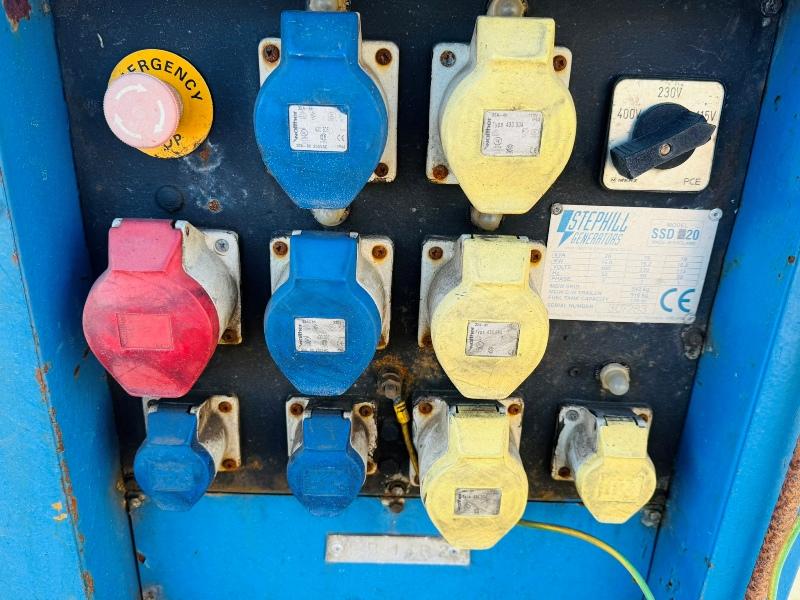 STEPHILL 20KVA TOWABLE GENERATORS*CHOICE OF 3*VIDEO*