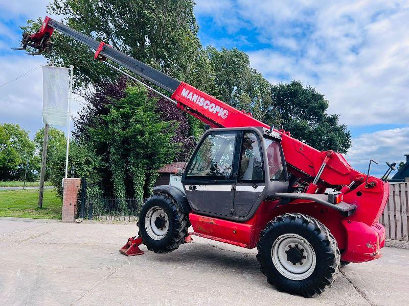 MANITOU MT1335SL 4WD TELEHANDLER *13 METER REACH* C/W PALLE TINES *VIDEO*