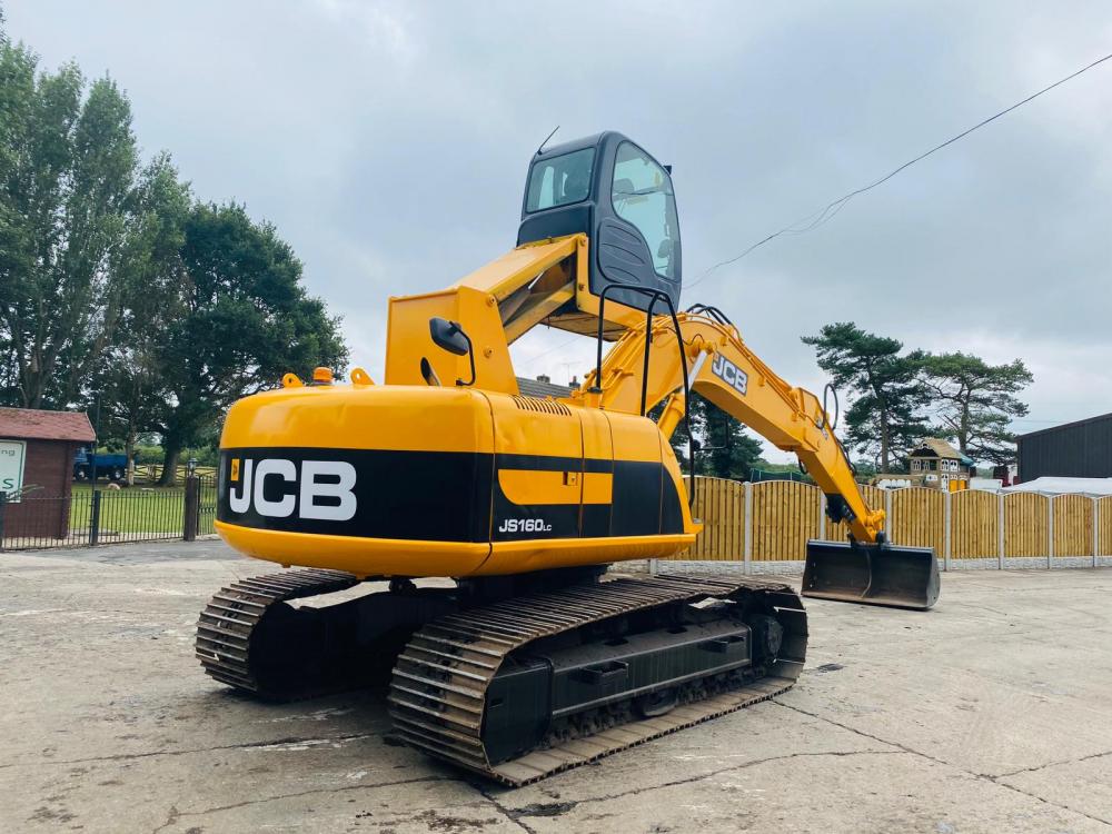 JCB JS160LC HIGH RISE CABIN EXCAVATOR