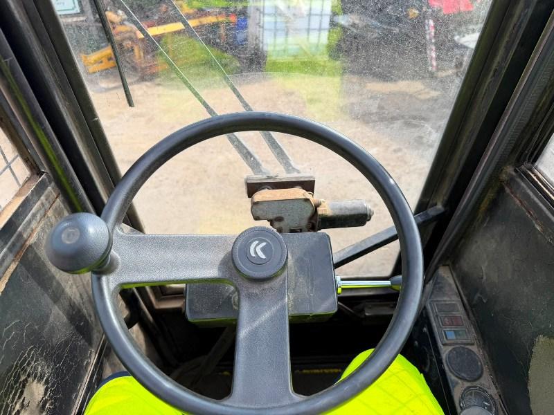 LANSING LINDE S50 SIDE LOADING FORKLIFT*C/W PALLET TINES*VIDEO*