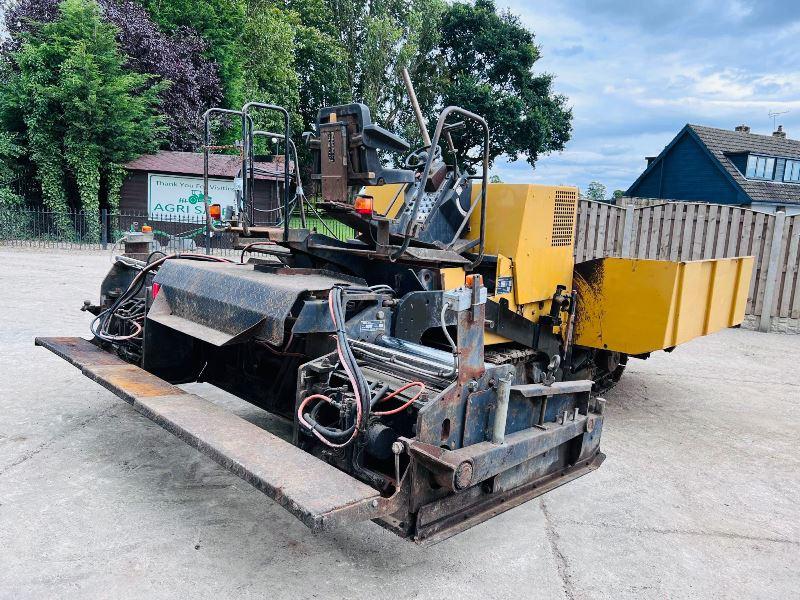 ABG TITAN 111 TRACKED TARMAC PAVER C/W DUAL CONTROL DRIVE *VIDEO*