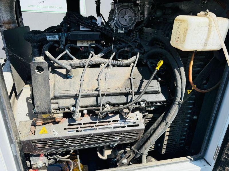 HIMOINSA HGO-70 72KVA GENERATOR*YEAR 2022*C/W FORD V8 ENGINE*VIDEO*