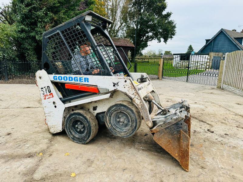 BOBCAT S70 SKIDSTEER *YEAR 2018* C/W BUCKET *VIDEO*