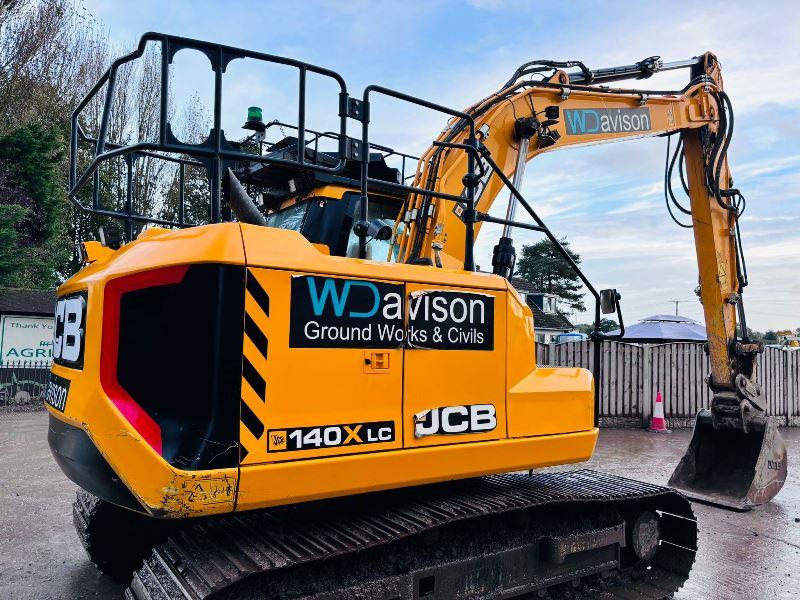 JCB 140XLC TRACKED EXCAVATOR *YEAR 2020, 3774 HOURS* C/W QUICK HITCH *VIDEO*