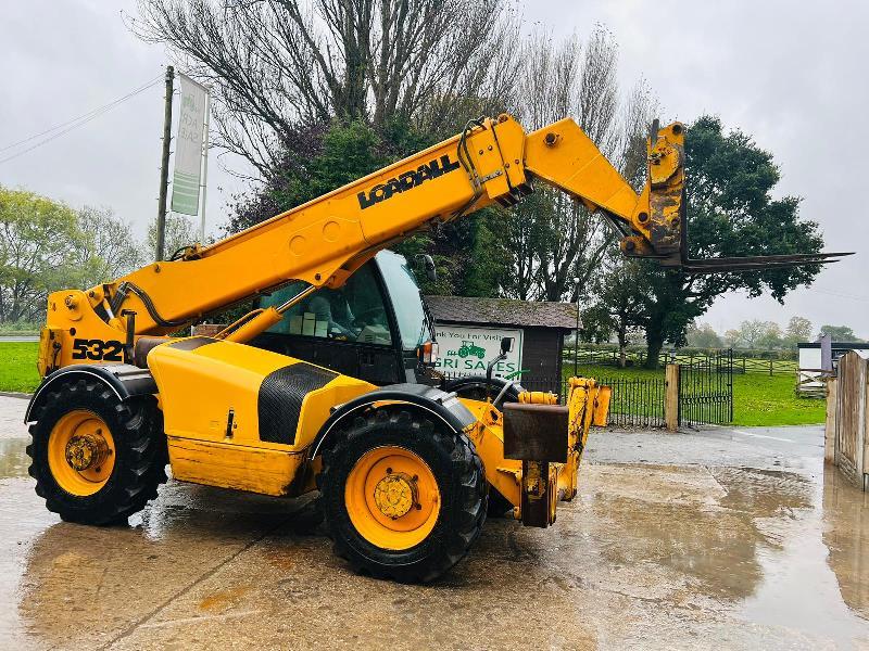 JCB 532-120 4WD TELEHANDLER *12 METERS, 6957 HOURS* C/W PALLET TINES *VIDEO*