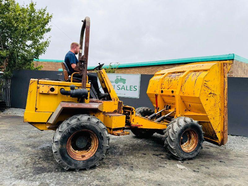BARFORD SX7000 DUMPER*C/W ROLL BAR*VIDEO*