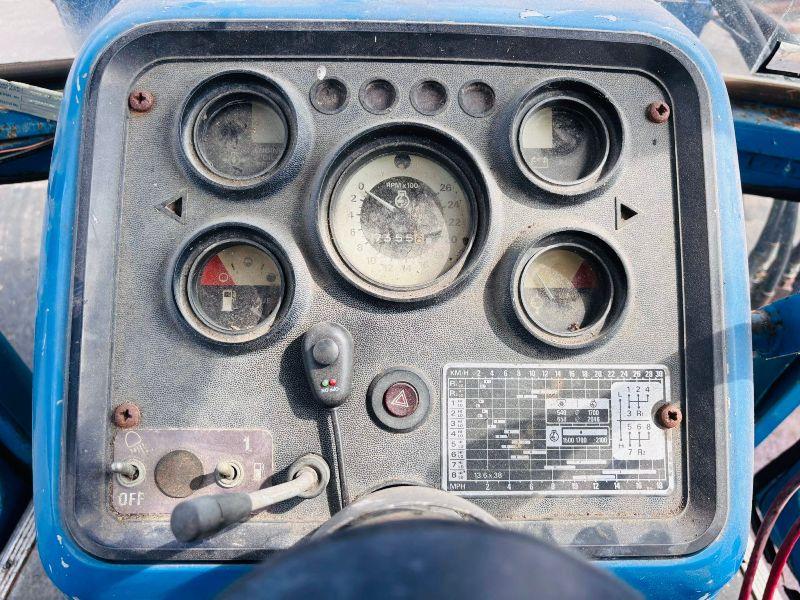 FORD 6700 DUEL POWER TRACTOR*C/W BOMFORD B3517 JOYSTICK CONTROL LOADER*VIDEO*