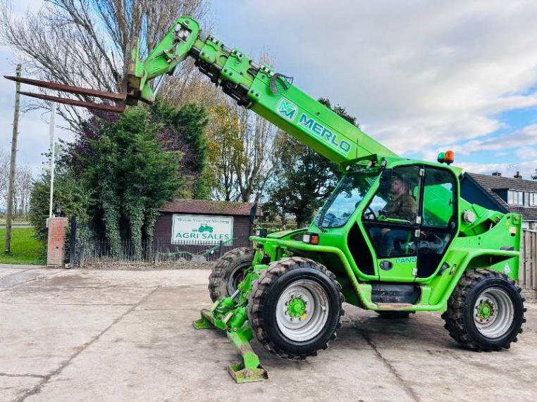 MERLO P40.17 4WD TELEHANDLER *17 METER REACH, YEAR 2011* VIDEO *