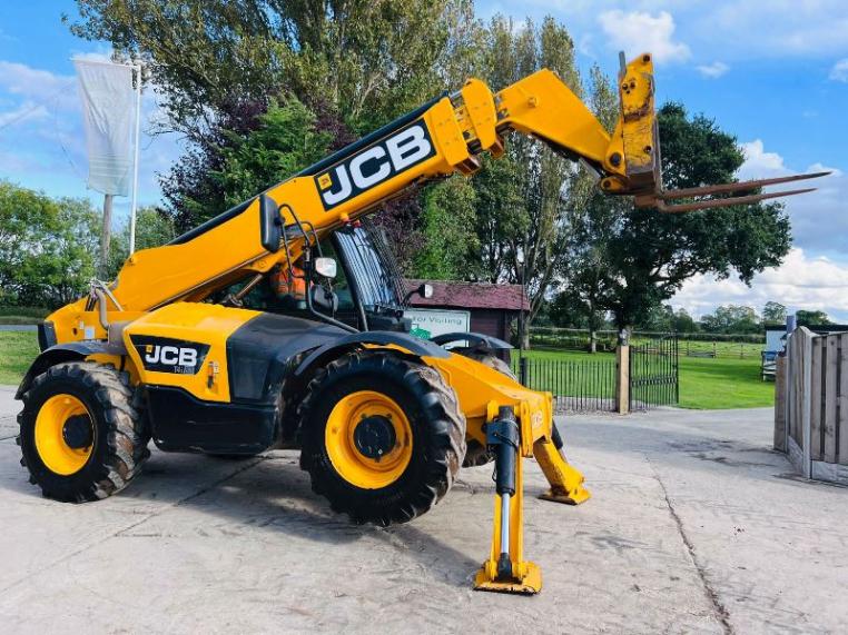 JCB 535-125HI VIZ 4WD TELEHANDLER *YEAR 2014,12.5 METER* C/W PALLET TINES *VIDEO*
