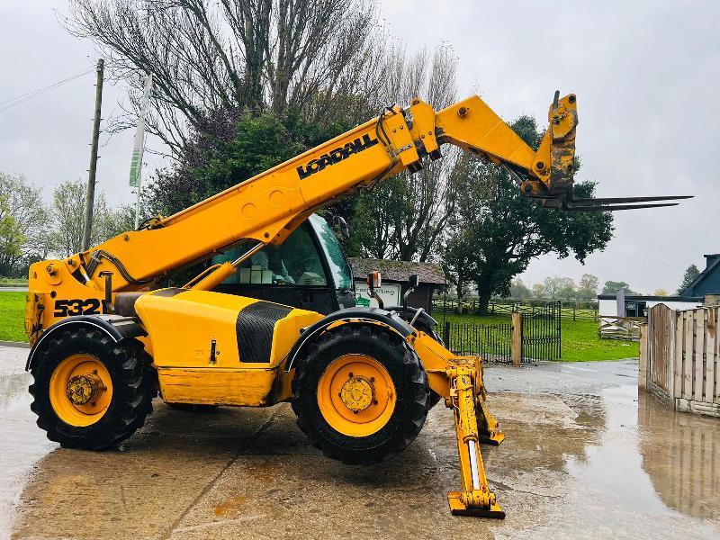 JCB 532-120 4WD TELEHANDLER *12 METERS, 6957 HOURS* C/W PALLET TINES *VIDEO*