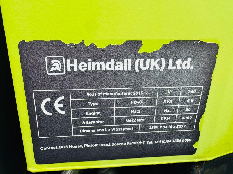 HEIMDALL LIGHTING TOWERS*C/W HYDRAULIC LEGS*YEAR 2015*VIDEO*