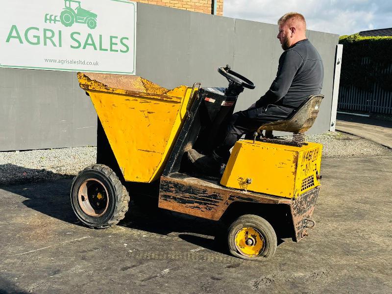 THWAITES 1 TONNE HIGH TIP DUMPER*VIDEO*