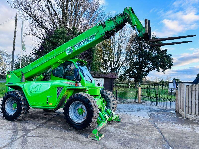 MERLO P40.17 4WD TELEHANDLER *17 METER REACH, YEAR 2011* VIDEO *