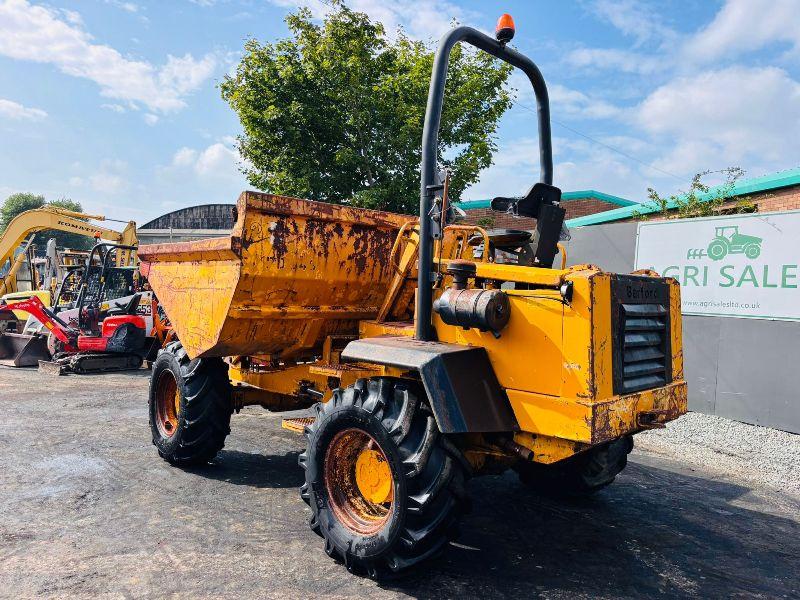 BENFORD SX7000 DUMPER* SPARES AND REPAIRS*NON RUNNER*VIDEO*