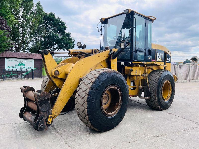 CATERPILLAR 924G 4WD LOADING SHOVEL C/W QUICK HITCH *VIDEO*