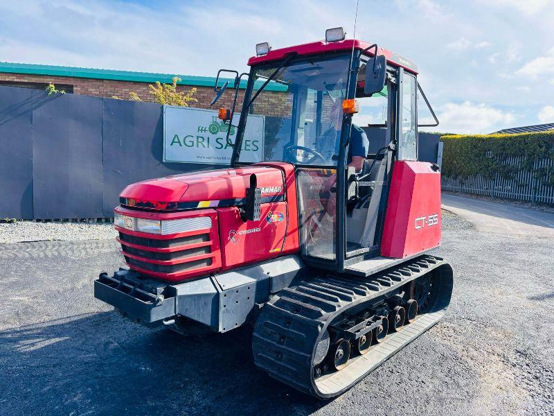 YANMAR CT55 CRAWLER TRACTOR*C/W LINKAGE AND PTO*READING 1276 HOURS*VIDEO*