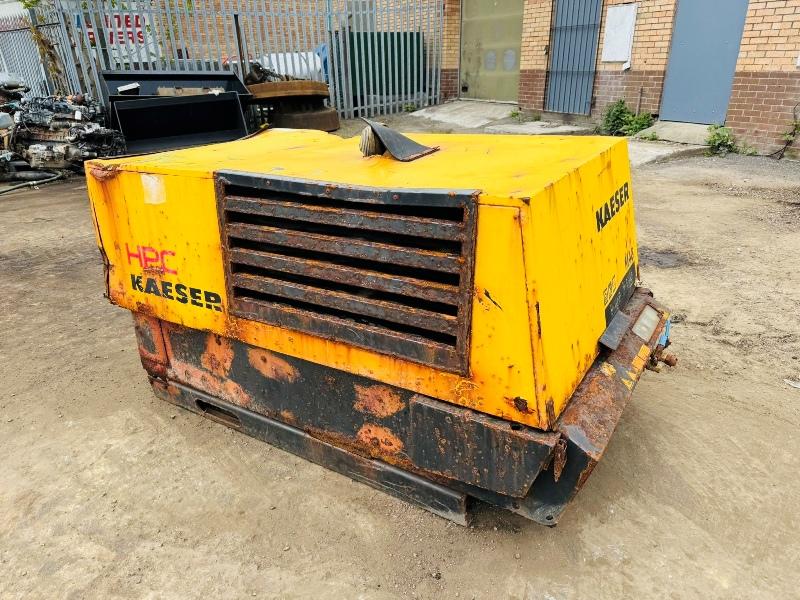 KAESER M43 COMPRESSOR*KUBOTA ENGINE*SPARES AND REPAIRS*YEAR 2013*VIDEO*