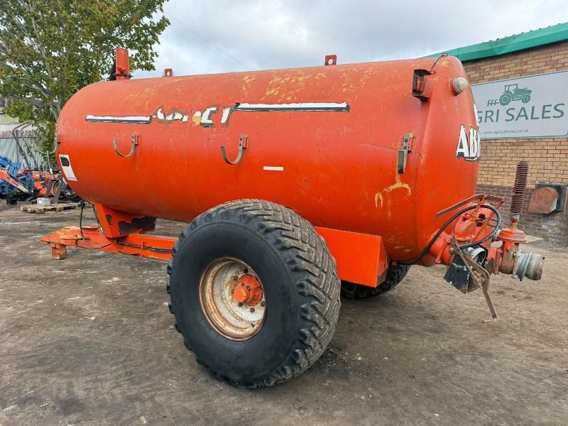 ABBEY MACHINERY SINGLE AXLE SLURRY TANKER*VIDEO*