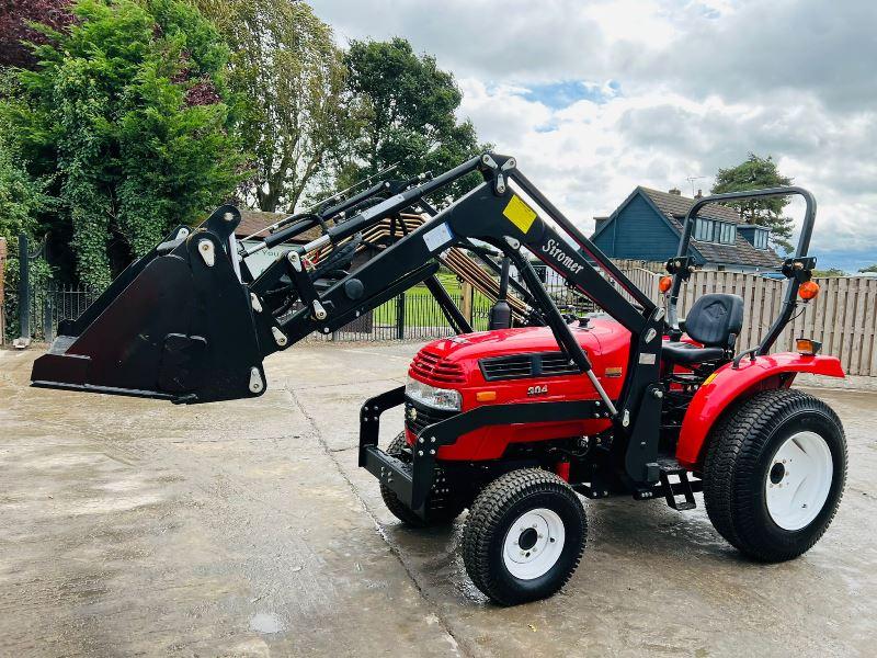 BRAND NEW SIROMER 304 FIELD RANGE 4WD TRACTOR *YEAR 2023* CW LOADER *VIDEO*