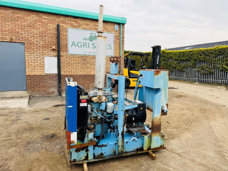 IVECO 3 CYLINDER GENERATOR* ON A SKID*VIDEO*