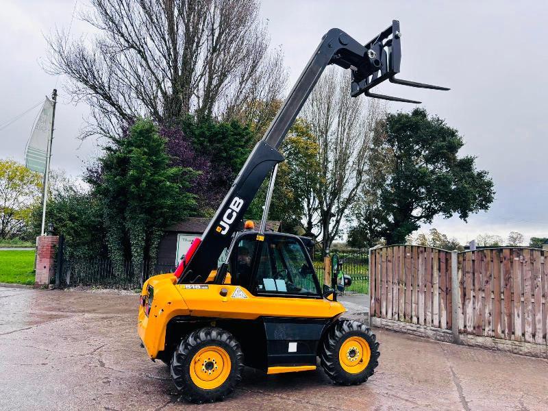 JCB 516-40 4WD TELEHANDLER *YEAR 2018, 68 PLATE, 1034 HOURS* C/W PALLET TINES *VIDEO*