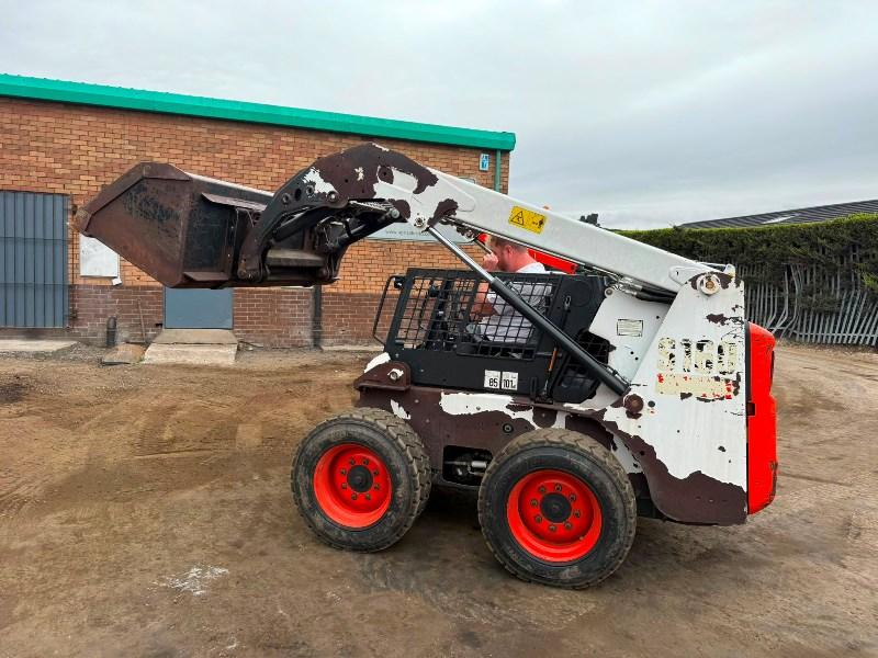 BOBCAT S160 SKIDSTEER*C/W BUCKET*YEAR 2010*VIDEO*